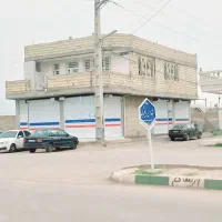 خانه دوطبقه جدید ساز نبش جاده اصلی شهرک انجیرک