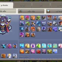 2اکانت کلش|کنسول، بازی ویدئویی و آنلاین|تهران, فدک|دیوار