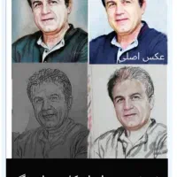 طراحی و نقاشی چهره رنگی و سیاه قلم و مدادرنگی|تابلو، نقاشی، عکس|تهران, آذری|دیوار