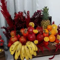 میوه آرایی یلدایی،صندوق میوه،چله