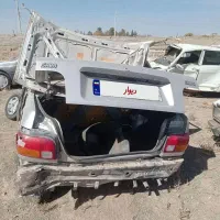 پراید مدل 88 تصادفی|خودرو سواری و وانت|بافت, |دیوار