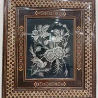 قاب خاتم نقره و مس