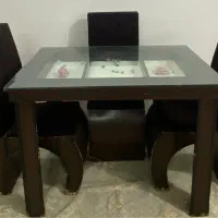 میز ناهار خوری چوبی