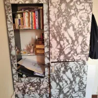 کمد و ویترین دو تیکه