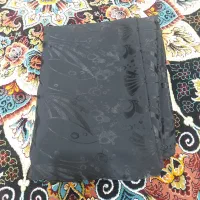 چادر مشکی زنانه طرح دار (دوخته شده)|لباس|رشت, پیرکلاچای|دیوار