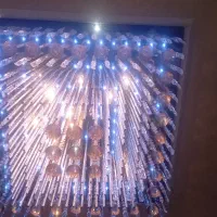 لوستر مربعی|لوستر و چراغ آویز|اراک, |دیوار