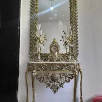 آینه کنسول برنج