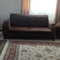 فروش یک دست مبل و میز TV|مبلمان خانگی و میز عسلی|اهواز, شهرک حفاری|دیوار