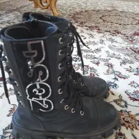 کفش  چکمه .سایز ۳۴  تمیز|کیف، کفش، کمربند|مشهد, چهارچشمه|دیوار