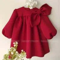 یلدایی کتان کبریتی سایز ۳ تا ۶ سال