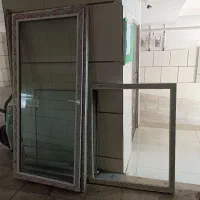 دروپنجره دو جداره با فرم زیر قیمت بازار|مصالح و تجهیزات ساختمان|رودهن, |دیوار