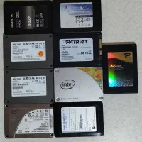 نه عدد هارد SSD  ظرفیت پایین