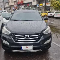 سانتافه ۲۰۱۵ مشکی منطقه ازاد انزلی|خودرو سواری و وانت|رشت, گلباغ نماز|دیوار