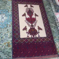 یک عددقالیچه رودنگی ویک عدد قالیچه جوهری|گلیم، جاجیم، گبه|زیرکوه, |دیوار