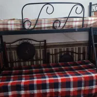 تخت خواب دو طبقه فلزی