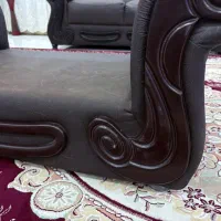 مبل چرمی ۷ نفره|مبلمان خانگی و میز عسلی|منوجان, |دیوار