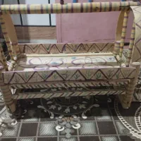 گهواره چوبی کاملا نو نو بدون استفاده