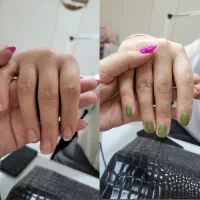 کاشت ناخن ۲۴۰ ترمیم ۱۴۰|خدمات آرایشگری و زیبایی|رشت, فلسطین|دیوار