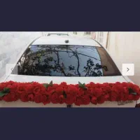 تزئین ماشین عروس کرایه دسته گل عروس با قیمت مناسب|خدمات پذیرایی، مراسم|یاسوج, |دیوار