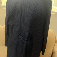 مانتو شلوار اداری سورمه ای|لباس|قزوین, |دیوار