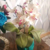 گل گلدان مصنوعی|گل مصنوعی|اراک, |دیوار