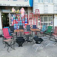 صندلی دسته مبلی تاشو 9فنره|صندلی و نیمکت|کرمانشاه, |دیوار