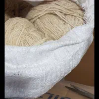 نخ پشم گوسفندی  درجه یک  وتمیز