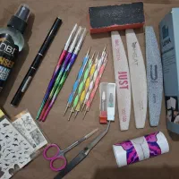 وسایل کاشت ناخن|آرایشگاه و سالن‌های زیبایی|محمدیه-قزوین, |دیوار