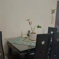 ناهار خوری ۴ نفره کاملا سالم و بدون هیچ خط و خش|میز و صندلی غذاخوری|نهاوند, |دیوار