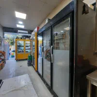 یخچال تمام شیشه سه درب ایستاده