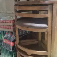 میزوصندلی  چوبی