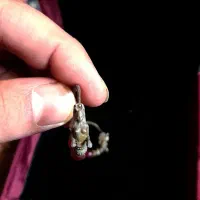 گوشواره نقره قدیمی|کلکسیون اشیاء عتیقه|رباط‌کریم, رباط‌کریم|دیوار