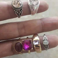 انگشتر های زنانه و مردانه ظریف یاقوت اوپال و