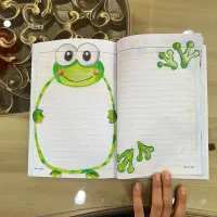 تزیین دفتر مشق|تابلو، نقاشی، عکس|قم, شهرک قدس|دیوار