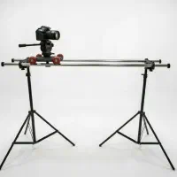 اسلایدر دوربین فیلمبرداری بزرگ 150سانتی- نیازبه هد