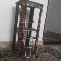 میز تلفن میز کنار سالنی و رخت اویز