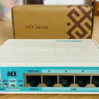 روتر میکروتیک hEX مدل RB750GR3 درحدنو|مودم و تجهیزات شبکه|اصفهان, حسین‌آباد|دیوار