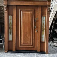 درب ضد سرقت بلوط نرده شیشه ای، کرکره برقی کد M203|مصالح و تجهیزات ساختمان|رویان, |دیوار