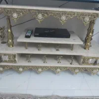 میز تلویزیون برنجی