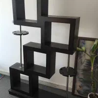 قفسه‌‌ (دکور)|کتابخانه، شلف، قفسه‌های دیواری|طبس, |دیوار