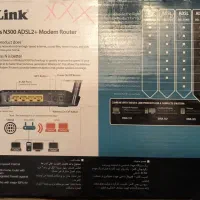 مودم دی-لینک مدل DSL-2740U دو آنتن بیسیم|مودم و تجهیزات شبکه|تهران, باغ فیض|دیوار