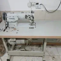 چرخ خیاطی صنعتی دو پایه تک سوزنه|چرخ خیاطی و ریسندگی|حمیدیا, |دیوار