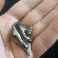 آویز گردنبند مدل ببر