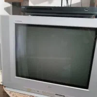 تلوزیون ال جی به همراه دی وی دی سی دی خور|تلویزیون و پروژکتور|آق قلا, |دیوار