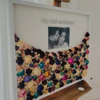 تابلو گل رزینی|تابلو، نقاشی، عکس|تالش, هشتپر|دیوار