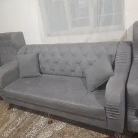 مبل پای فلز ۷نفر ۲ماه خریدم بدونه نقطه ۲۳ملیون