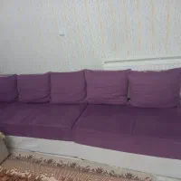 یکدست مبل راحتی ۵ نفره زیبا وسالم درحدنو