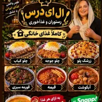غذای آماده کاملا خانگی