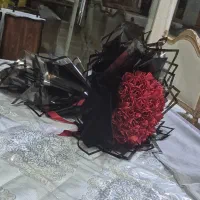 دسته گل روبانی|گل مصنوعی|ابهر, |دیوار