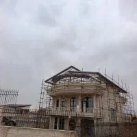 شیروانی اسکلت فلزی ساختمان
